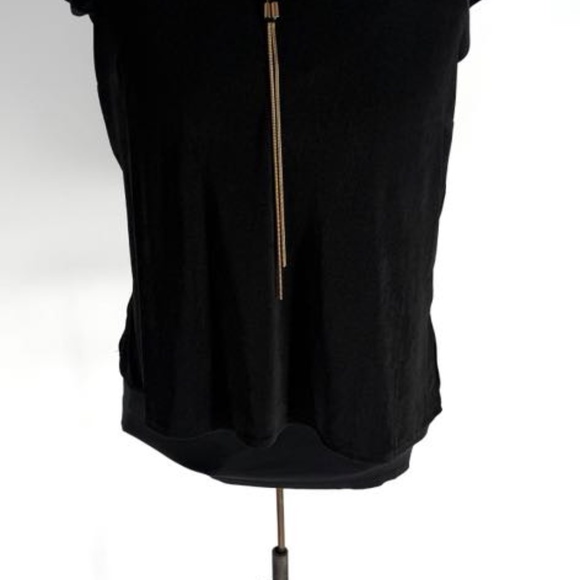 NWT Vocal Black Metal Chain Tank - Picture 5 of 11